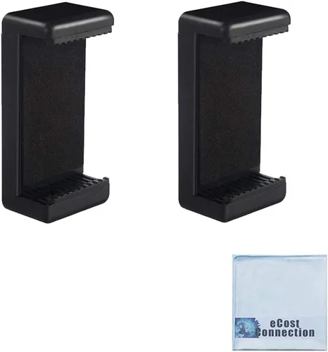 r - Soportes universales para trípode con doble punto de montaje para iPhone, Android y todos los teléfonos inteligentes de hasta 3.5 pulgadas de