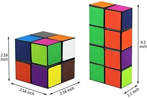 Miniatura 3 de Juguetes para niños de 8 a 12 años, juego de cubo mágico de estrella para niños de 9, 10, 11, 12 años, juguete clásico de cubo infinito