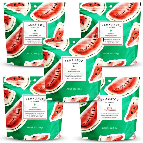 Miniatura 47 de Tamalitoz - Mango para masticar labios, caramelo duro mexicano de mango picante relleno de chile, lima y sal marina, caramelo de fruta hecho a mano
