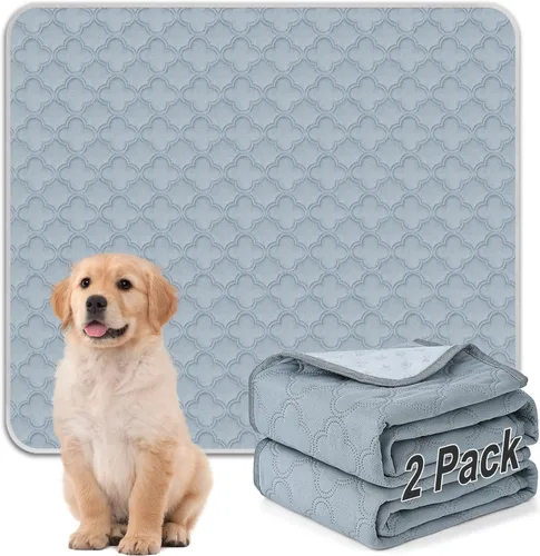 Miniatura 34 de FunFurry Forro lavable para jaula de conejillo de indias, paquete de 4 almohadillas reutilizables y lavables, ropa de cama impermeable