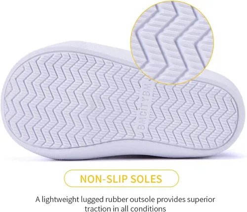 Miniatura 23 de BMCiTYBM Zapatos de bebé para niños pequeños, zapatillas de malla transpirable antideslizantes