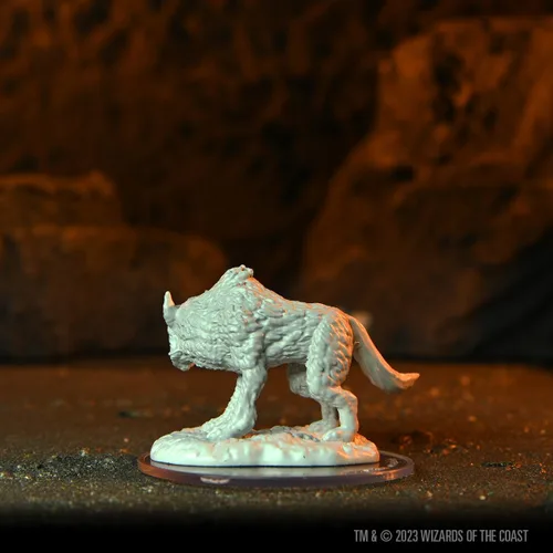 Miniatura 3 de WizKids Las maravillosas miniaturas de Nolzur de Calabozos y Dragones: Kit de pintura - Yeth Hound