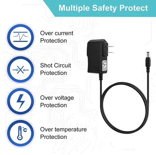 Miniatura 3 de Cargador de batería para juguetes montables para niños, cargador de coches de juguete eléctricos compatible con Aosom, sopbost, Bumper Buddy, 6 V.