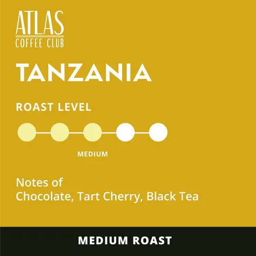 Miniatura 2 de Atlas Coffee Club - Cápsulas de café – Tostado ligero/medio, origen único Tanzania, 24 unidades – Compatibles con cafeteras Keurig K-Cup – 100%