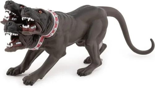 Miniatura 4 de Papo - Figura realista de Cerberus - A partir de 3 años - Colección Fantasía y Medieval - Juego creativo de criatura legendaria - Juguete de idea
