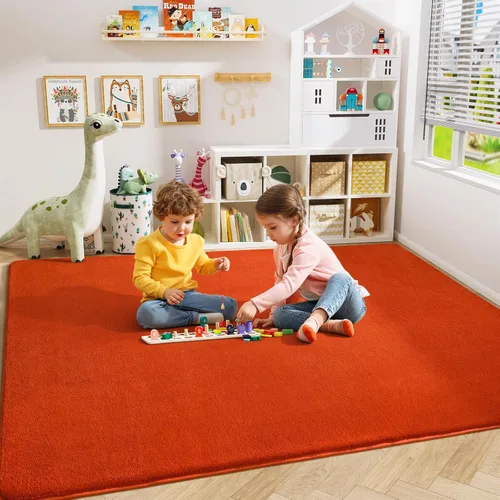 Miniatura 80 de Amearea Alfombras modernas para dormitorio, sala de estar, alfombra de espuma viscoelástica gruesa de 4 x 6 pies, alfombra de espuma viscoelástica