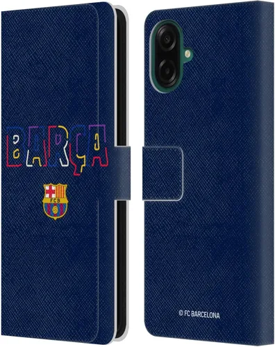 Miniatura 81 de Head Case Designs Funda de piel con licencia oficial del FC Barcelona Barca Crest Graphics para Samsung Galaxy A06 4G