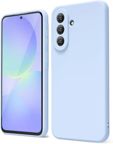 Miniatura 103 de oakxco Funda para teléfono Samsung Galaxy A12 con agarre de silicona líquida, linda delgada fina suave cubierta de gel de goma TPU lisa para mujeres