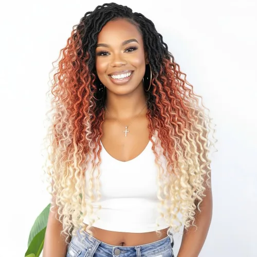 Miniatura 51 de Fulcrum Goddess Locs Cabello de Ganchillo de 10 Pulgadas, 8 Paquetes Nuevo Locs Sintéticos de Ganchillo para Mujeres Negras, Locs de Ganchillo
