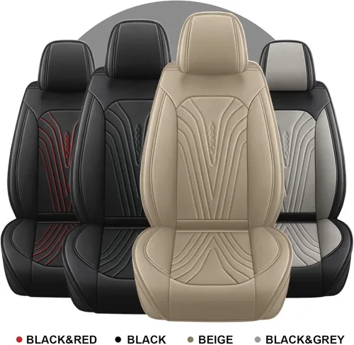 Miniatura 7 de DISUTOGO 2 Fundas para Asientos Delanteros Compatibles con Hyundai Tucson 2010-2024 2025 2026: Fundas de Asiento de Coche de Cuero Impermeables