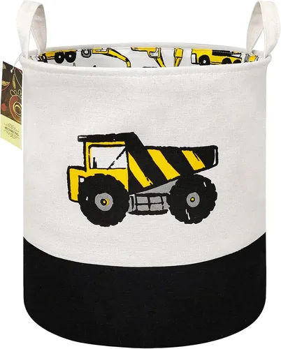Miniatura 9 de Cesta grande para ropa sucia, organizador de dibujos animados para guardería, juguetes, lavandería, ropa infantil, cestas de regalo (cisne)