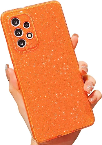 Miniatura 68 de MINSCOSE Funda compatible con Samsung Galaxy A14 5G, bonita funda delgada con purpurina fina, a prueba de golpes, de TPU para mujeres y niñas