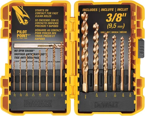 Miniatura 5 de DEWALT Juego de puntas de destornillador, taladro de impacto y juego de brocas de taladro, 100 piezas (DWA2FTS100)