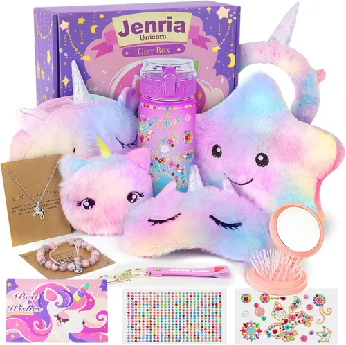 Jenria Regalo de unicornio para niñas, regalos de cumpleaños para niñas de 3, 4, 5, 6, 7, 8, 9, 10 años, regalos del día de San Valentín para niños,