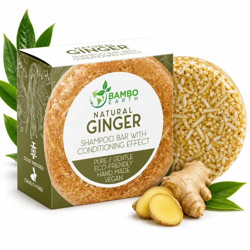 Miniatura 18 de Jabón para el cabello con efecto barra de champú sólido y acondicionador, barras de champú 100% orgánicas para cabello con todos los aceites