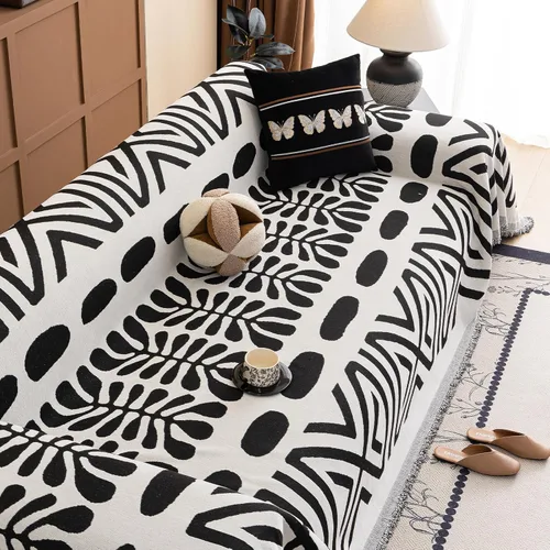 Miniatura 130 de VClife Fundas de sofá bohemio de felpilla para sofá seccional, fundas de sofá suaves y antideslizantes para sofá de 2 cojines, protector de muebles