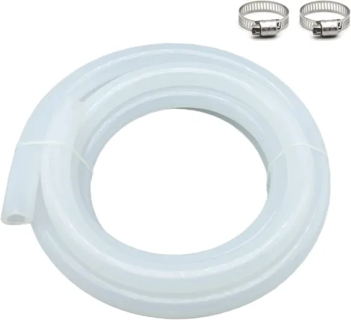 Tubo de silicona de 1/2 pulgada de identificación, manguera de grado alimenticio de 1/2 pulgadas de diámetro interior x 3/4 pulgadas de diámetro