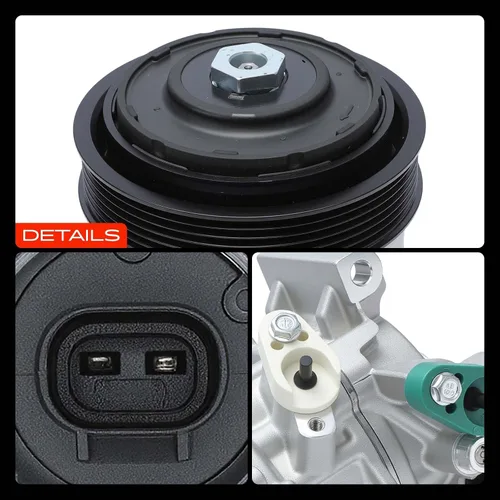 Miniatura 9 de A-Premium Compresor de Aire Acondicionado AC con Embrague Compatible con Toyota Corolla 1.8L 2014-2022, Corolla iM 1.8L 2017-2018