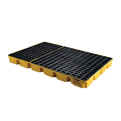 Miniatura 26 de Eagle Plataforma modular para derrames de un tambor, 26.25"x26"x6.5", sumidero de 15 galones, bandeja de contención de capacidad de carga de 2,000