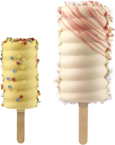 Miniatura 5 de Silikomart Molde de silicona para barra de helado, juego de 2, tango