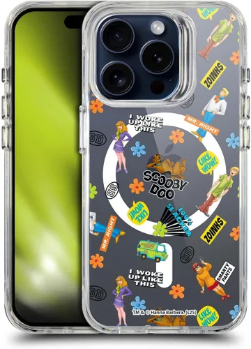 Miniatura 102 de Head Case Designs Funda con licencia oficial de Scooby-Doo Capture Character Art a prueba de golpes [protección de grado militar] compatible