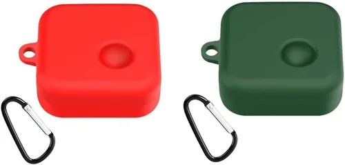 Miniatura 10 de DAYJOY - Juego de 2 fundas protectoras de silicona de goma suave compatible con auriculares TWS, funda protectora con llavero para nada de oreja (1)