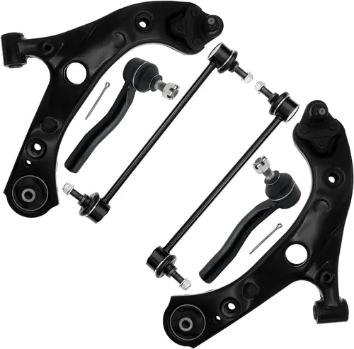 Miniatura 119 de Detroit Axle - Kit de extremo delantero para Chrysler 300 Dodge Charger Challenger 2011-2023, 2 brazos de control inferiores traseros 2 varillas