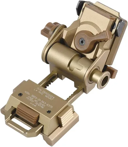 Gexmil Soporte CNC para gafas de visión nocturna PVS15/18, montaje de metal para casco L4G24 NVG Color Sald