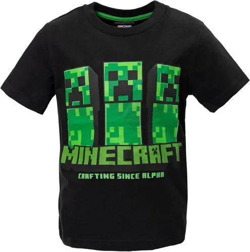 Miniatura 4 de Minecraft Paquete de 3 camisetas gráficas de manga corta para niños de Mobs