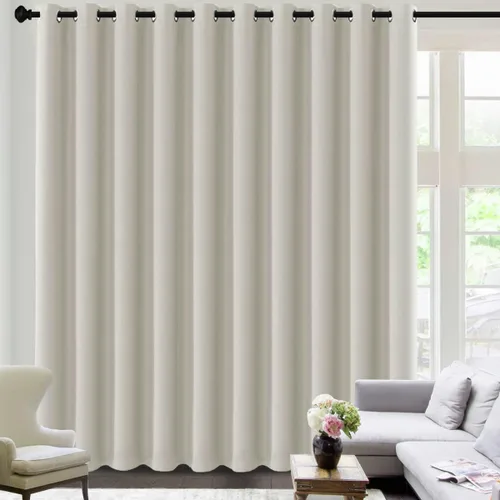 Miniatura 176 de H.VERSAILTEX - Cortinas blackout con aislamiento térmico y ojales en la parte superior, para patios, puertas correderas y división de habitaciones