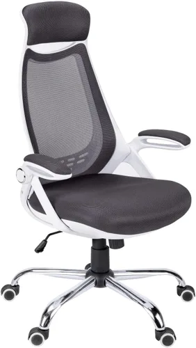 Miniatura 9 de Monarch Specialties 7268, altura ajustable, giratoria, ergonómica, reposabrazos, escritorio para computadora, trabajo, metal, negro, contemporáneo