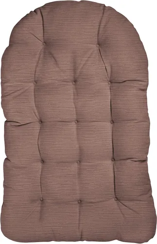 Miniatura 8 de Mozaic Home - Cojín para silla de huevos para exteriores/interiores, 44 x 27 x 4 pulgadas, cameo