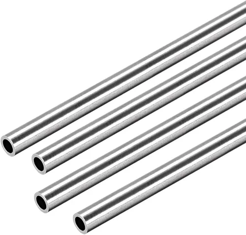 Miniatura 14 de uxcell Tubo redondo de acero inoxidable 304 0.079 in OD 0.012 in espesor de pared 9.843 in longitud tubo recto sin costura 4 piezas