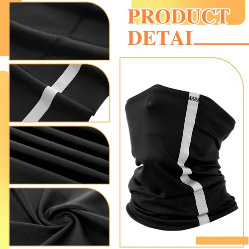 Miniatura 4 de SATINIOR 8 unidades de sombrero duro de ala completa para el sol, protección solar, protección para el cuello, polaina para el cuello, bufanda