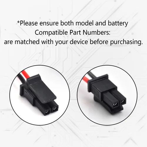 Miniatura 4 de Coonyard Reemplazo de batería AA Ni-MH de 6 V 2000 mAh para GE Interlogix 600-XTI-BAT Simon XTi XTi-5 Sistema de alarma de panel de control