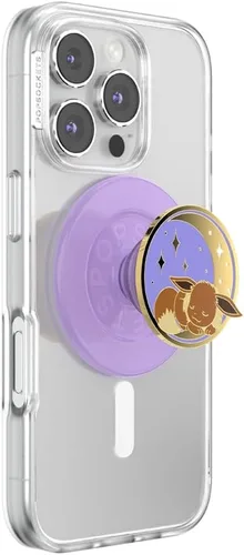 PopSockets Agarre para teléfono MagSafe con soporte, soporte magnético, parte superior intercambiable, sujeción segura para fundas MagSafe de