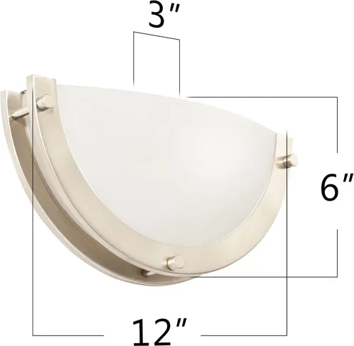 Miniatura 6 de CLOUDY BAY Aplique de pared LED regulable CRI90+15W 3000K/4000K/5000K de 12 pulgadas, temperatura de color ajustable, regulable, con certificación