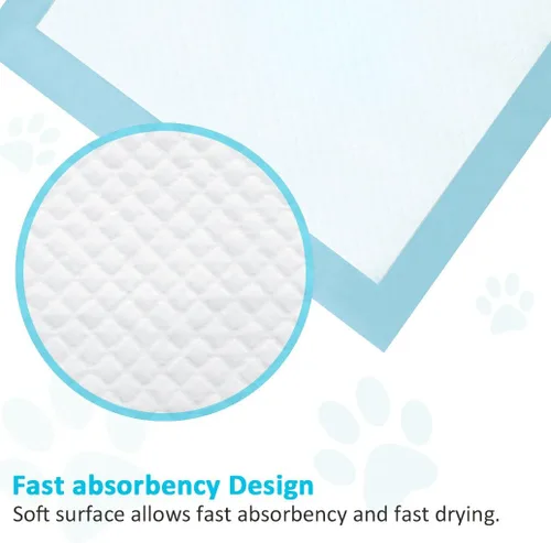 Miniatura 5 de BESTLE - Tapetes de entrenamiento para mascotas y cachorros extra grandes para perros, mide 28 x 34 pulgadas, 40 unidades, superabsorbentes y a