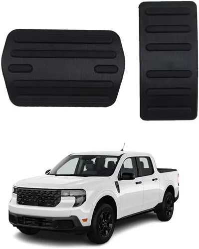 Miniatura 61 de Accesorios interiores personalizados para Nissan Sentra 2020 2021 2022, cubiertas de pedal de acelerador de gas de aleación de aluminio, Rojo