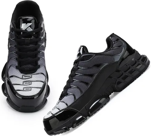 Steel Toe Shoes for Men Indestructible Work Shoes Lightweight Steel Toe Sneakers Non Slip Safety Shoes Puncture Proof Composite Toe Shoes