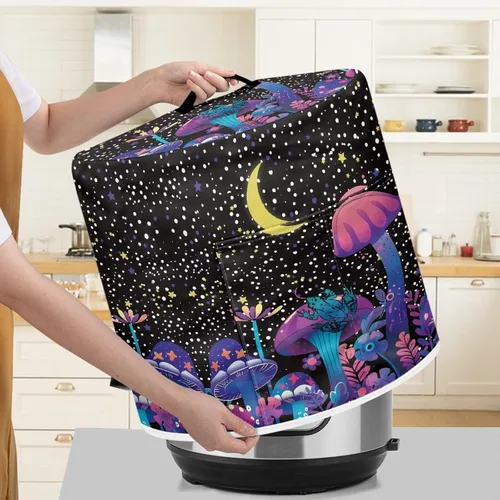 Miniatura 10 de Flashideas Daisy Butterfly - Funda para olla a presión para mujer, a prueba de polvo, para arrocera, freidora de aire, fundas para electrodomésticos