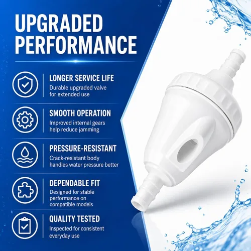 Miniatura 4 de Repuesto de válvula de respaldo G52 mejorada compatible con Polaris 180 280 380 480 3900 Kit de repuesto de pieza de repuesto con mecanismo