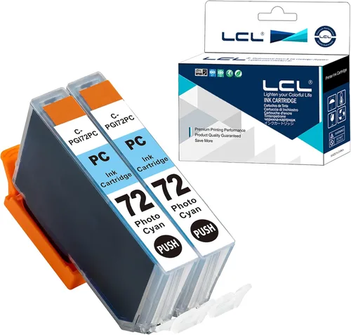 Miniatura 13 de LCL Cartucho de tinta de repuesto compatible para PGI-72 PGI-72CO Pro-10 Pro-10s (paquete de 2 optimizadores Chroma)