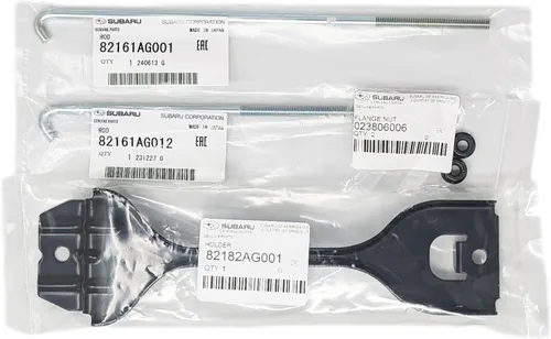 Subaru kit de sujeción para Batería con abrazadera para STi Forester Impreza WRX Crosstrek - 82182AG001, 82161AG001, 82161AG012, 023806006 - OEM