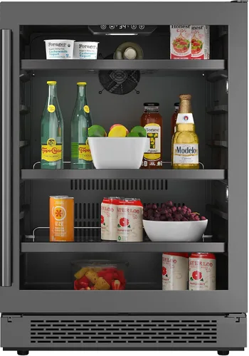 Miniatura 11 de Avallon ABR151BLSS Centro de bebidas de 15 pulgadas de ancho para 86 latas con iluminación LED