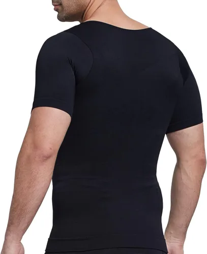 Miniatura 5 de Arjen Kroos Men's Gynecomastia Compression Shirts Shapewear Body Shaper Slimming Undershirts