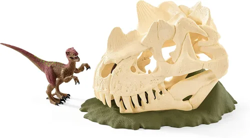 Miniatura 4 de Trampa grande para cráneos con velociraptor