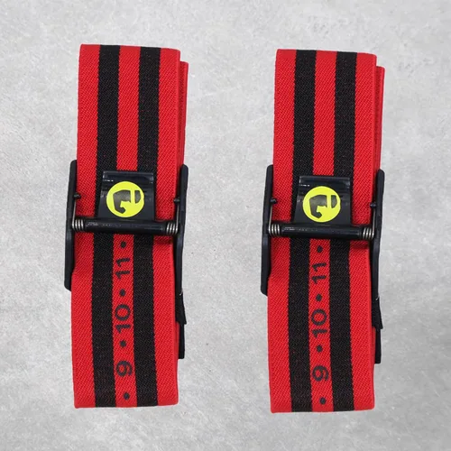 Miniatura 5 de Bandas de restricción de flujo sanguíneo para mujeres y hombres, bandas de glúteos para construcción de glúteos, correas de entrenamiento