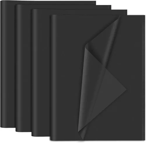 Miniatura 17 de NEBURORA 120 hojas de papel de seda marrón oscuro para envolver, 14 x 20 pulgadas - Papel de envolver marrón a granel para bolsas de regalo