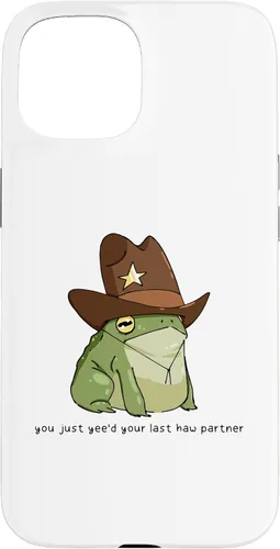 Miniatura 6 de Funny You Just Yee'd Your Last Haw Partner Cowboy Frog Meme - Funda para iPhone 17